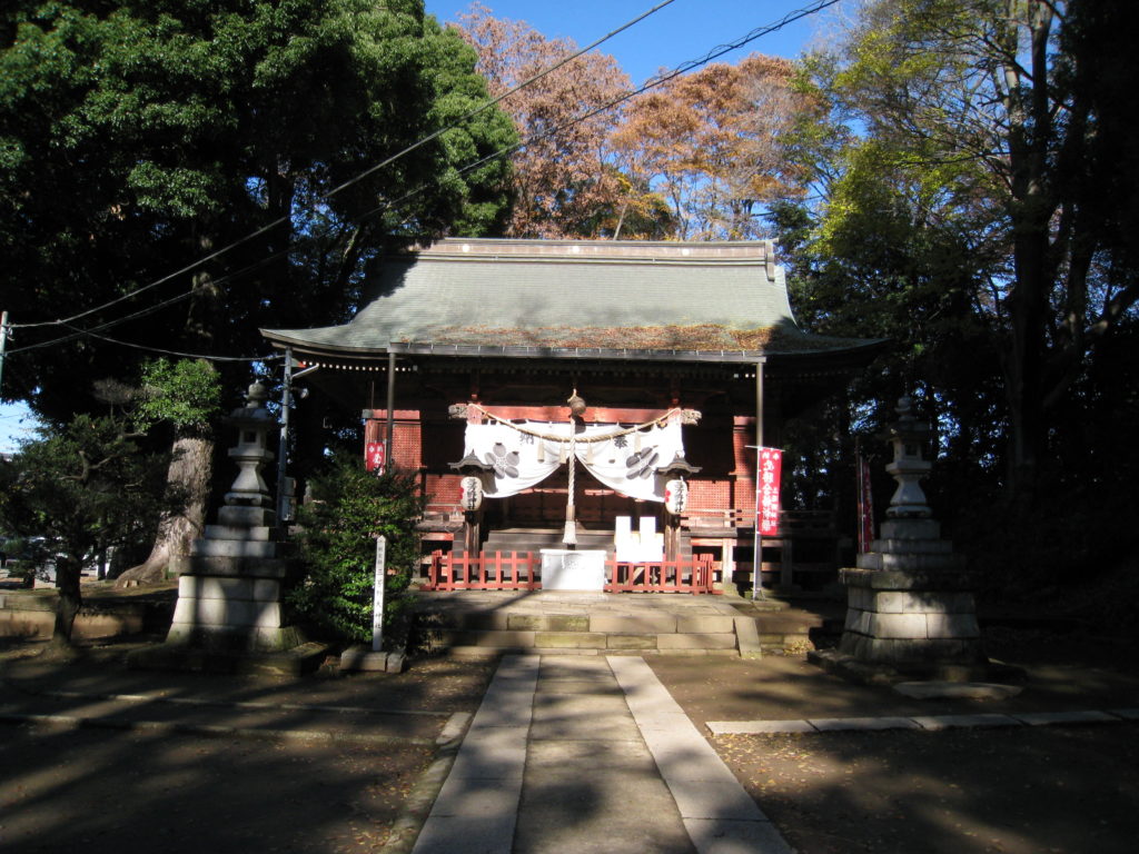 三芳野神社　拝殿