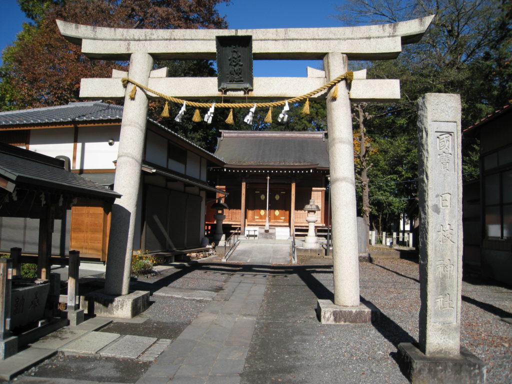 日枝神社　鳥居