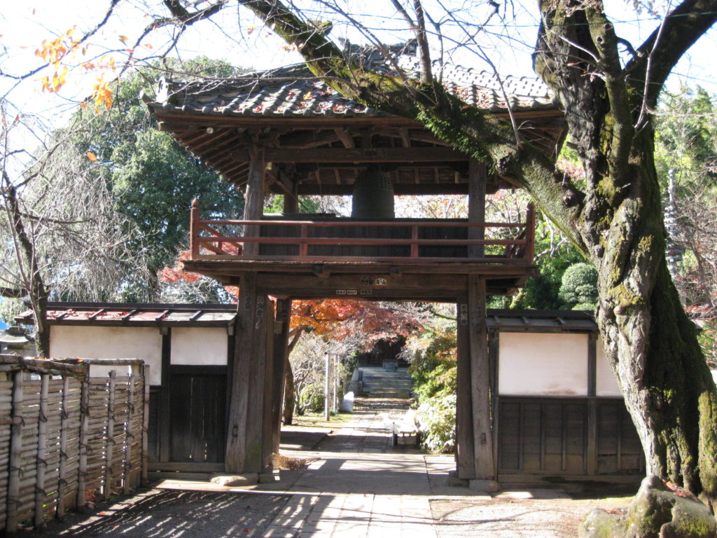 天台宗別格本山　中院　鐘撞堂