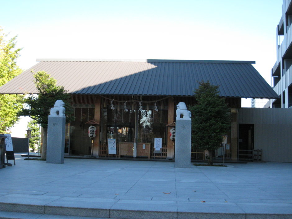 牛込総鎮守 赤城神社　拝殿