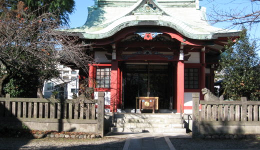 筑土八幡神社「つくどはちまんじんじや」　新宿区