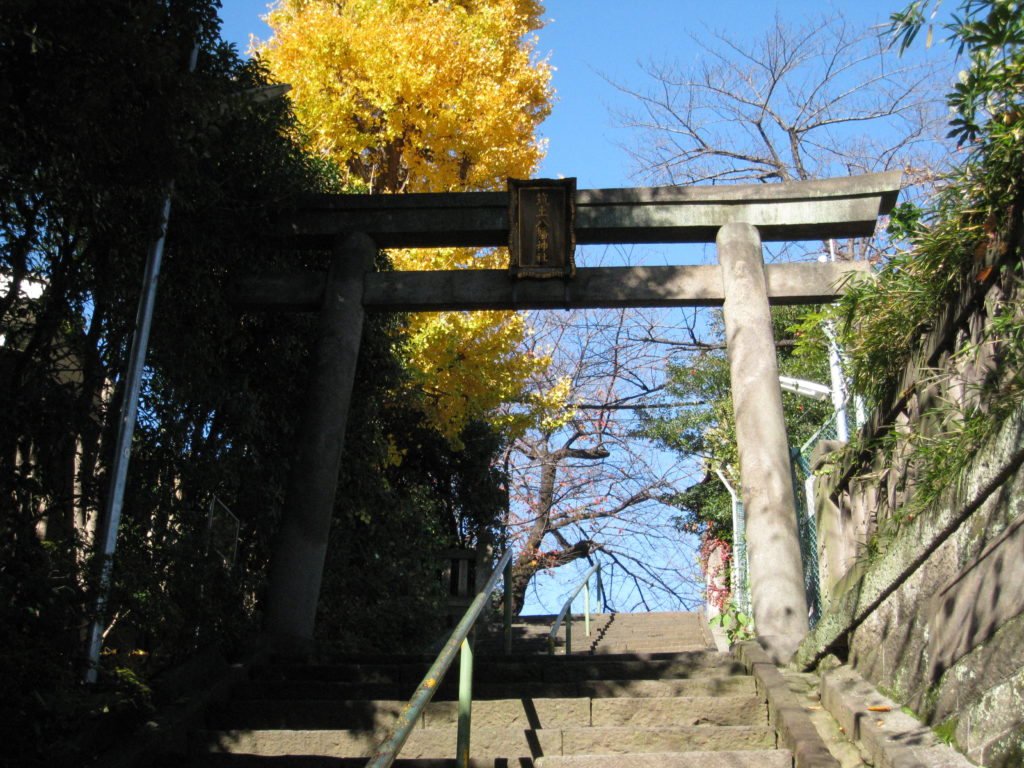 筑土八幡神社 鳥居