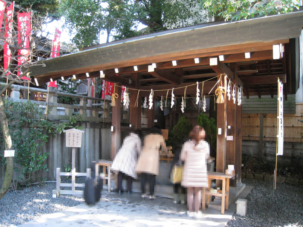 東京大神宮 手水舎