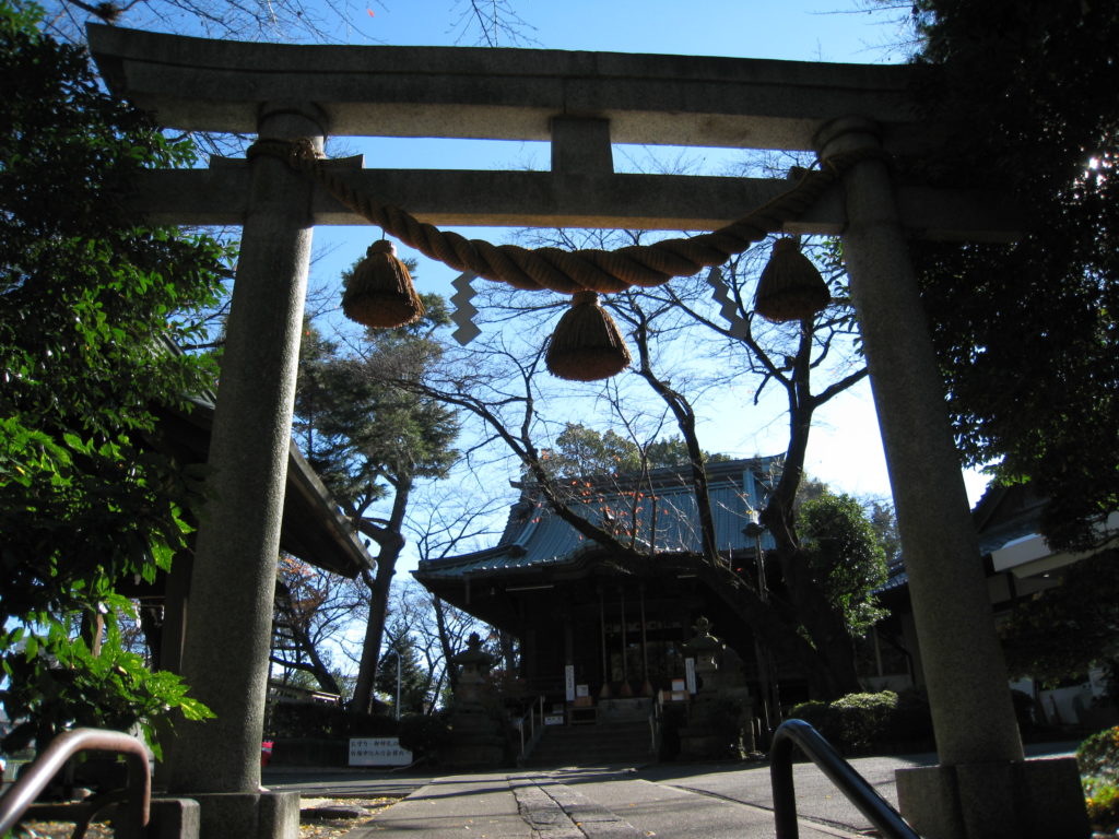 狭山八幡神社 鳥居