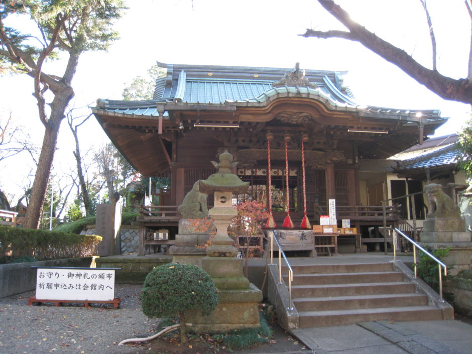 狭山八幡神社 拝殿