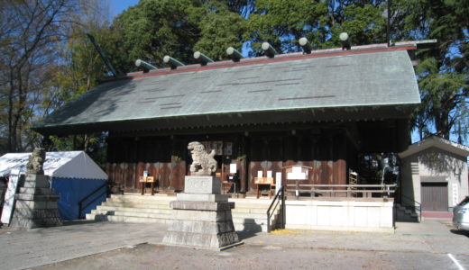 所澤神明社　所沢市