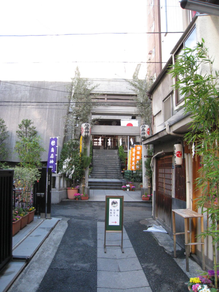 烏森神社 参道