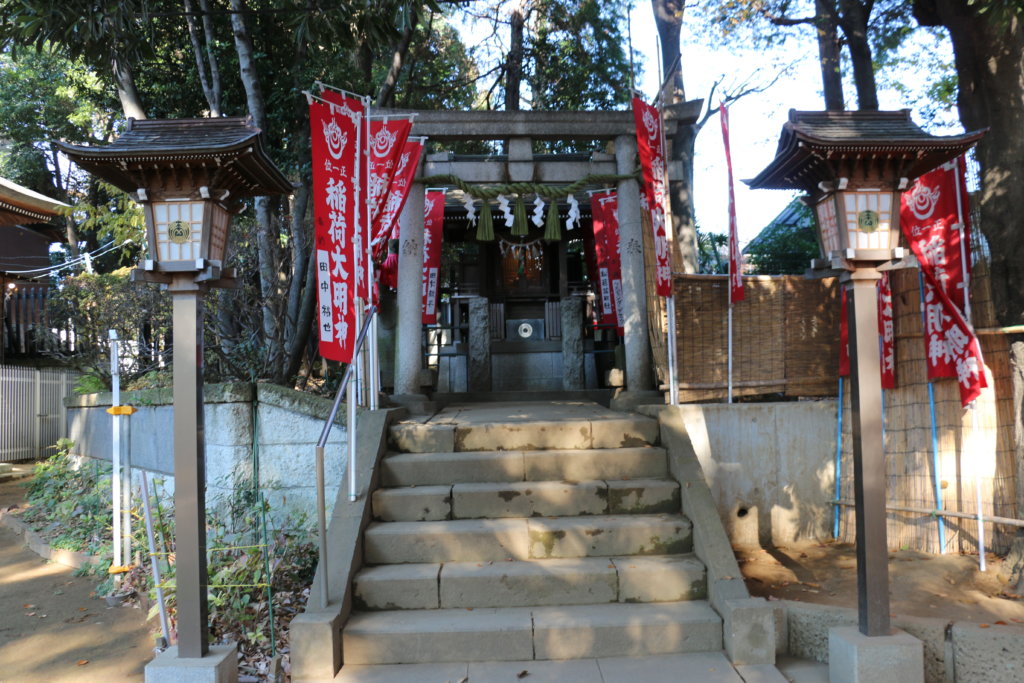 太子堂八幡神社 稲荷神社