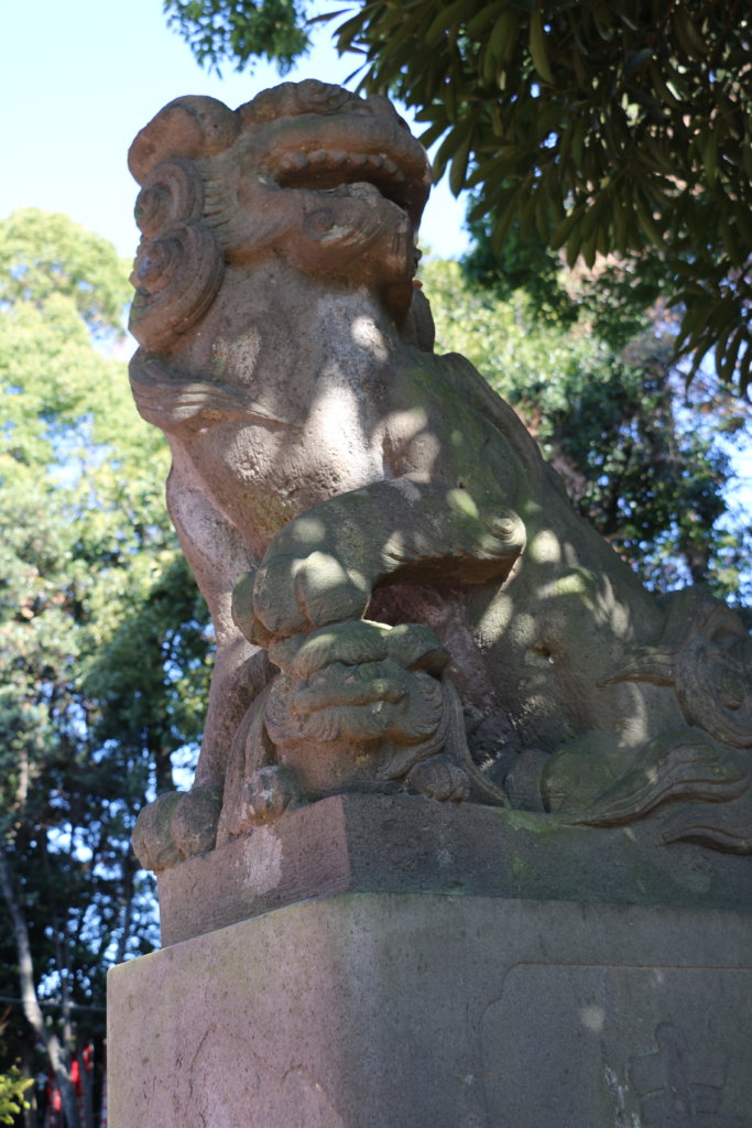 太子堂八幡神社 狛犬