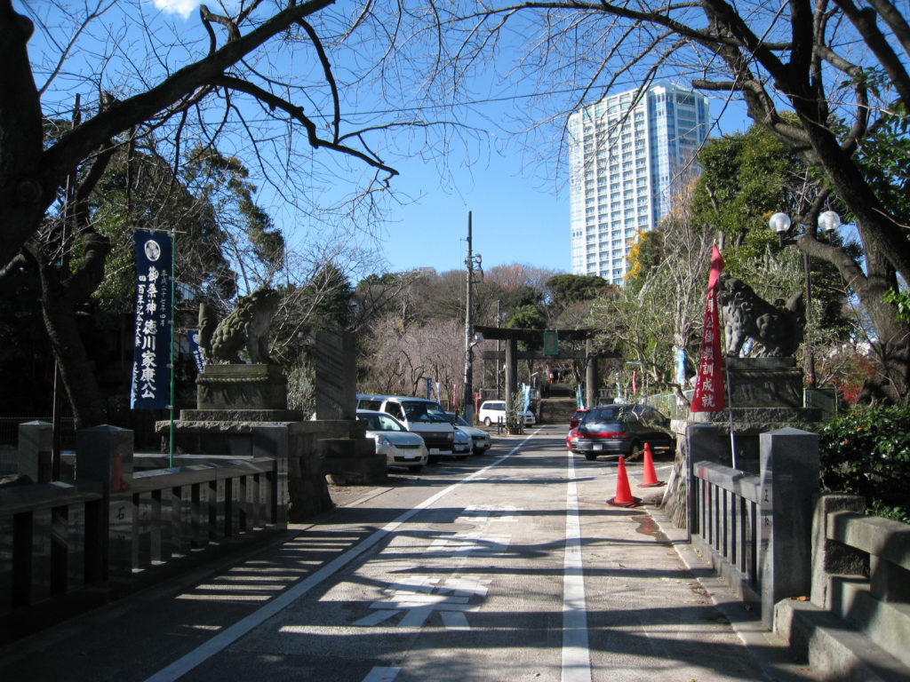 芝東照宮 参道