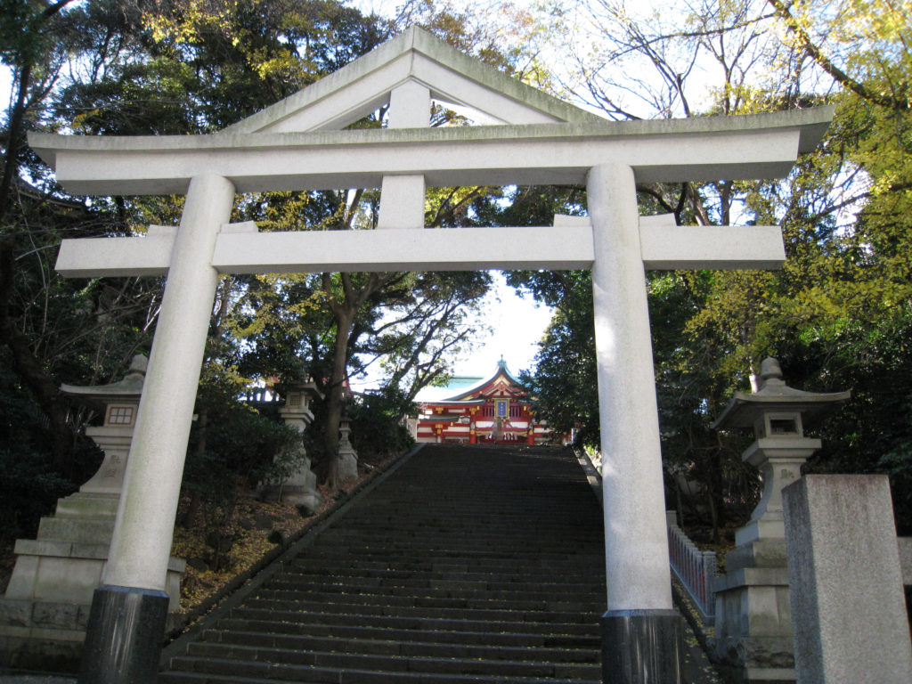 山王日枝神社 鳥居