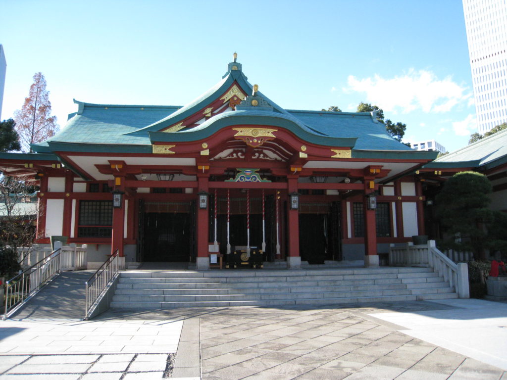 山王日枝神社 拝殿