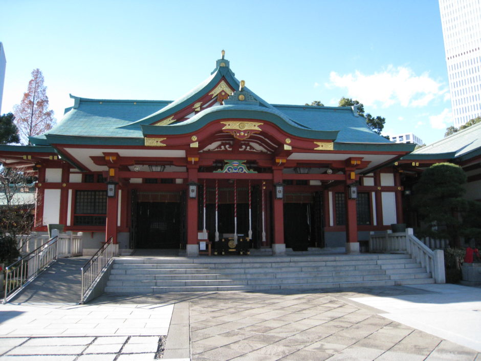 山王日枝神社 拝殿