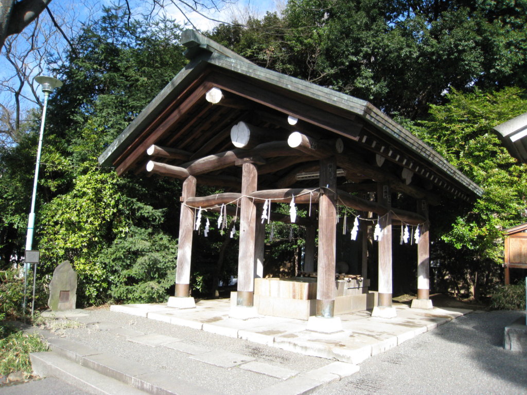 東郷神社 手水舎