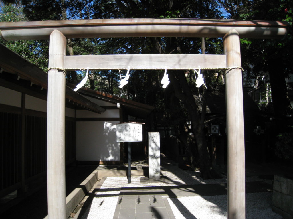 乃木神社 正松神社鳥居