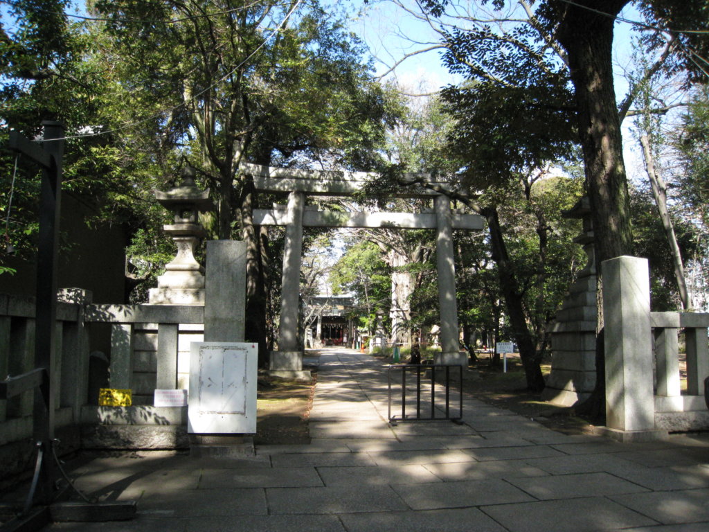 赤坂氷川神社 参道