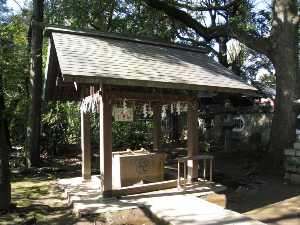 赤坂氷川神社 手水舎