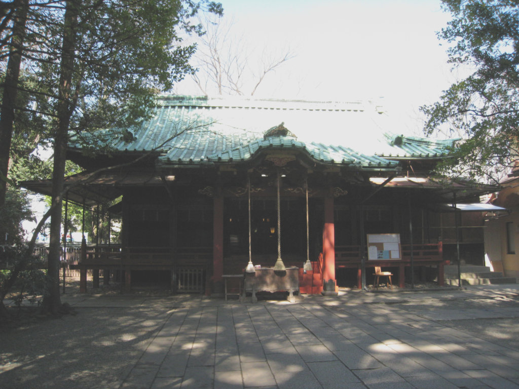 赤坂氷川神社 拝殿