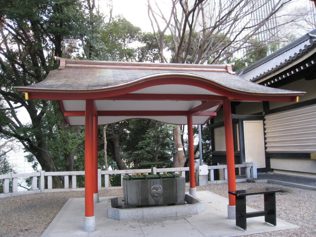 山王日枝神社 手水舎