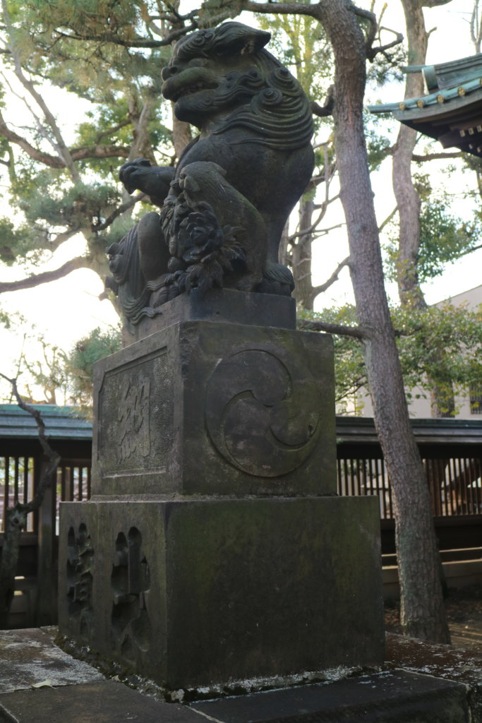 荏原神社 狛犬