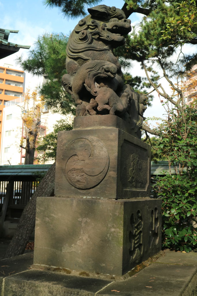 荏原神社 狛犬