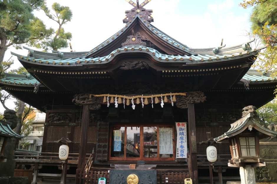 荏原神社 拝殿