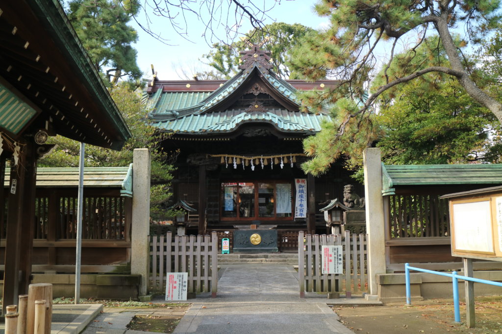 荏原神社 拝殿