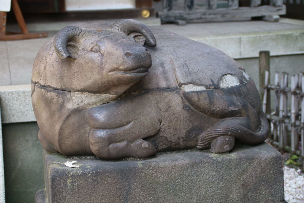 北野神社 牛石