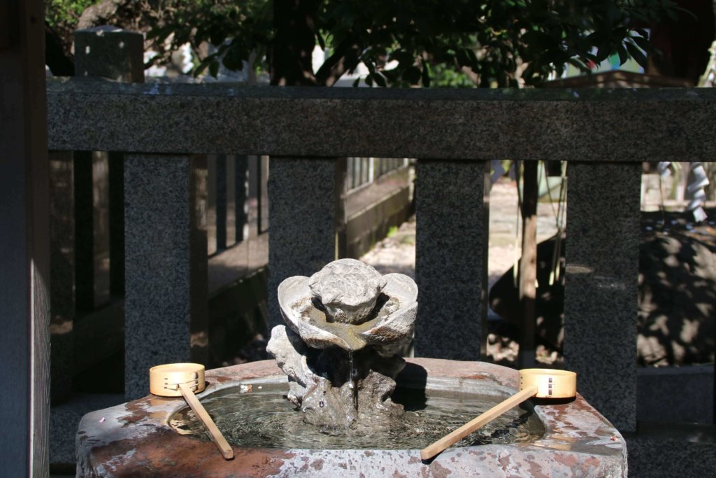 北野神社 手水舎