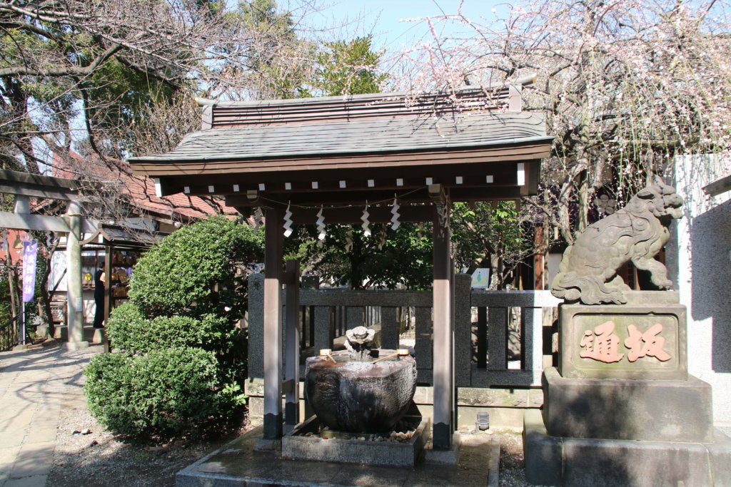 北野神社 手水舎