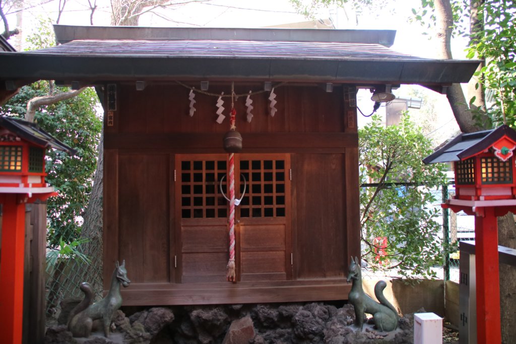 諏訪神社 思の森稲荷大明神