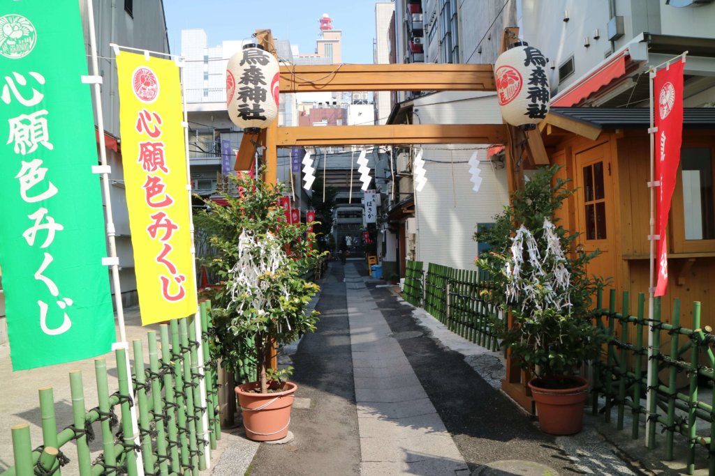 烏森神社 参道