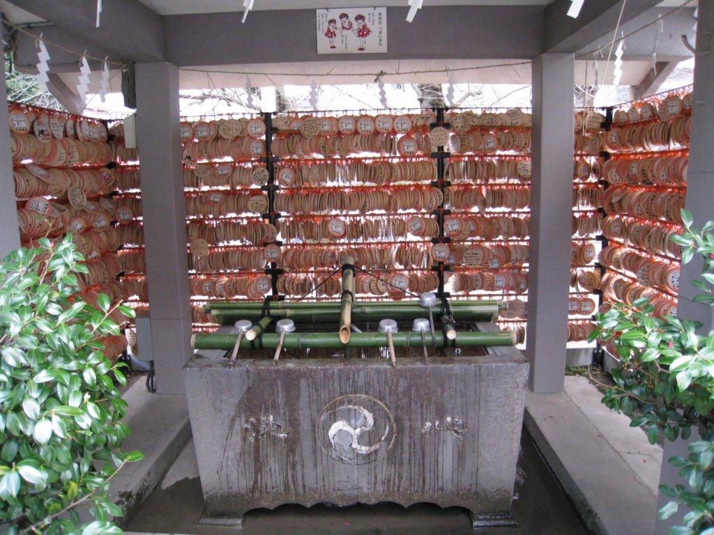 今戸神社 手水舎