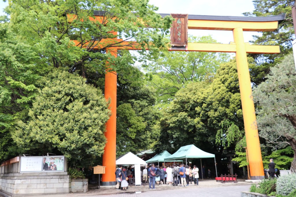 川越氷川神社 鳥居