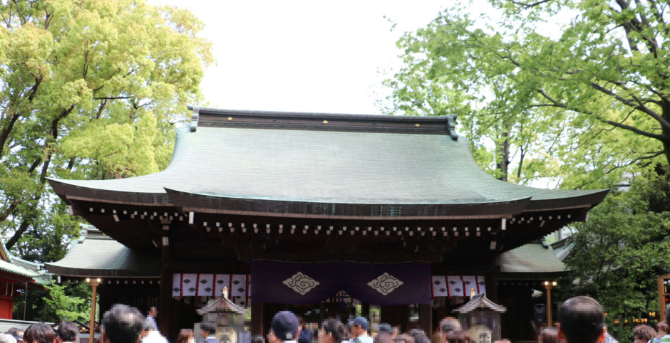 川越氷川神社 拝殿