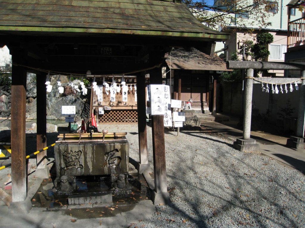 熊野神社 手水舎