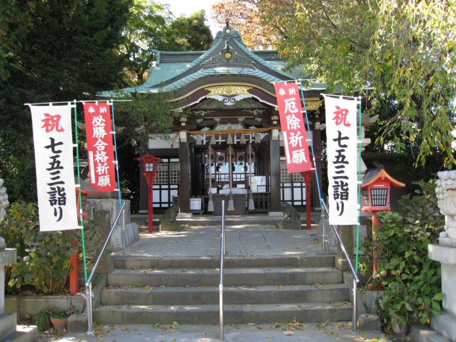 川越八幡神社 拝殿