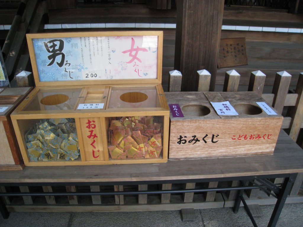 中目黒八幡神社 おみくじ