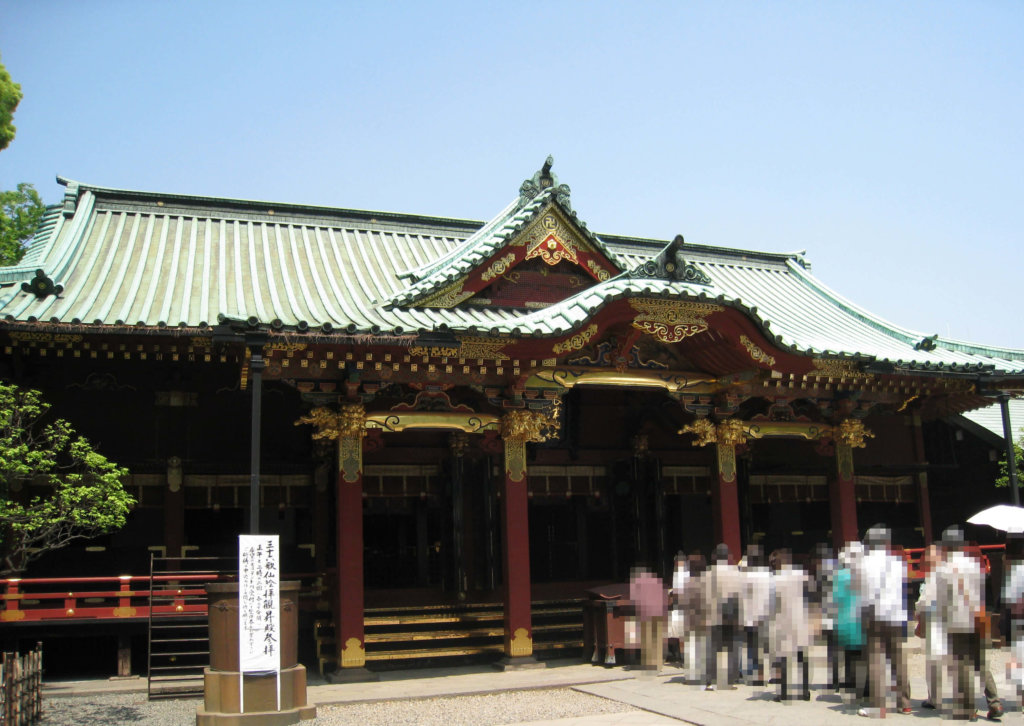 根津神社 拝殿