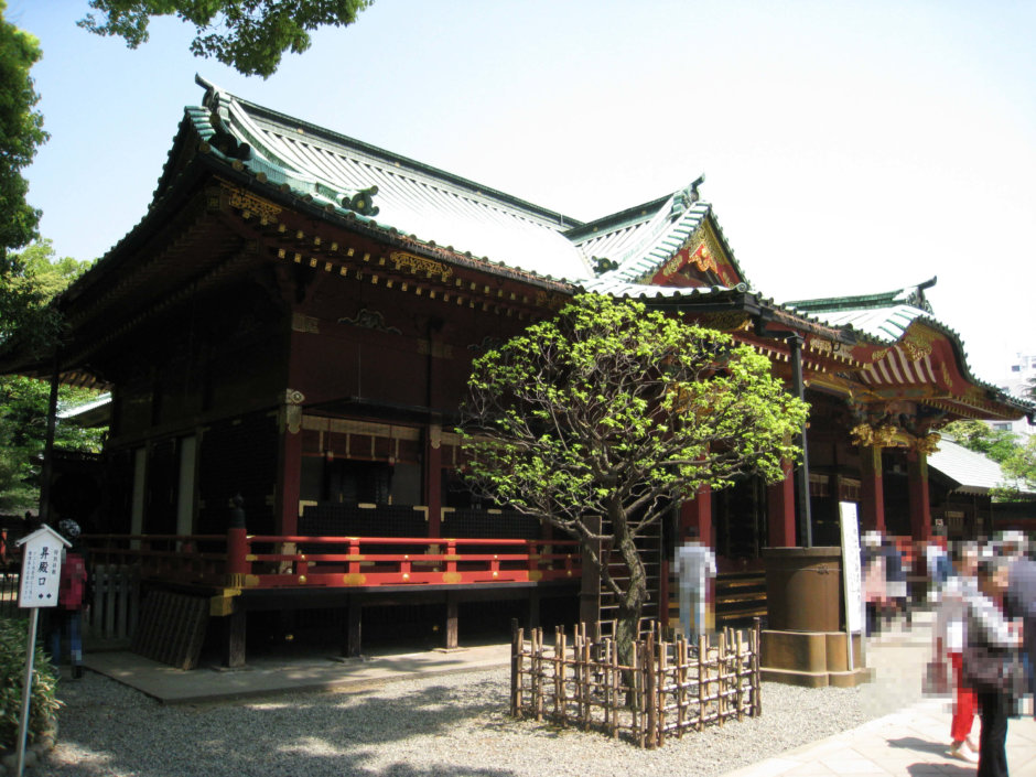 根津神社 拝殿