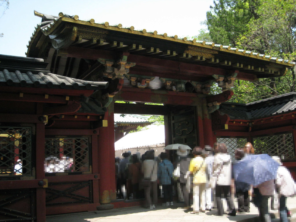 根津神社 唐門