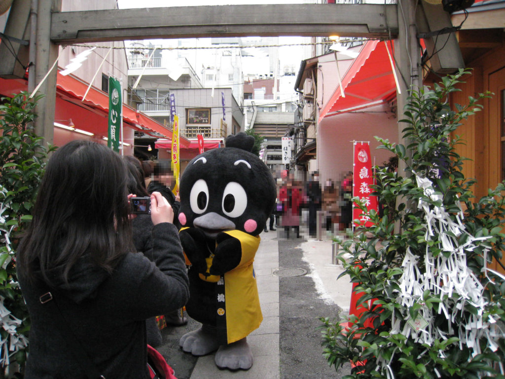 烏森神社 こい吉くん