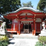 自由が丘熊野神社 拝殿