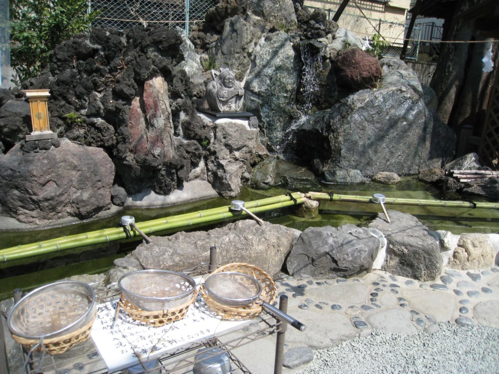 川越熊野神社 銭洗弁天