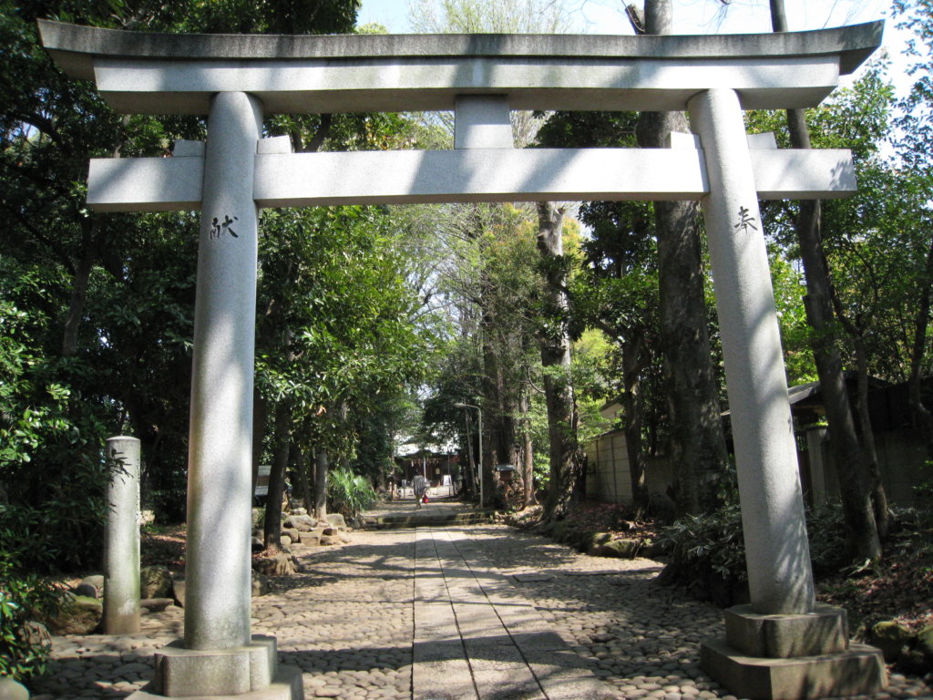 代々木八幡宮 鳥居