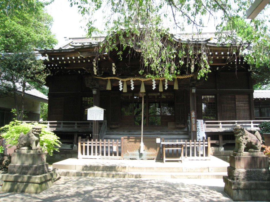 白山神社 拝殿