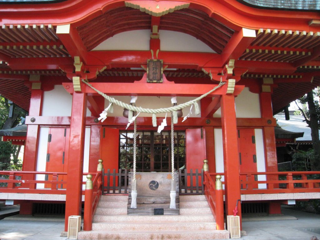 自由が丘熊野神社 拝殿