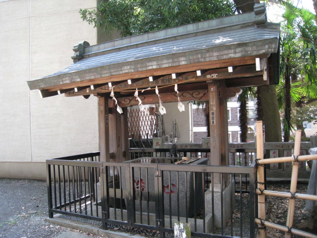 氷川神社 手水舎