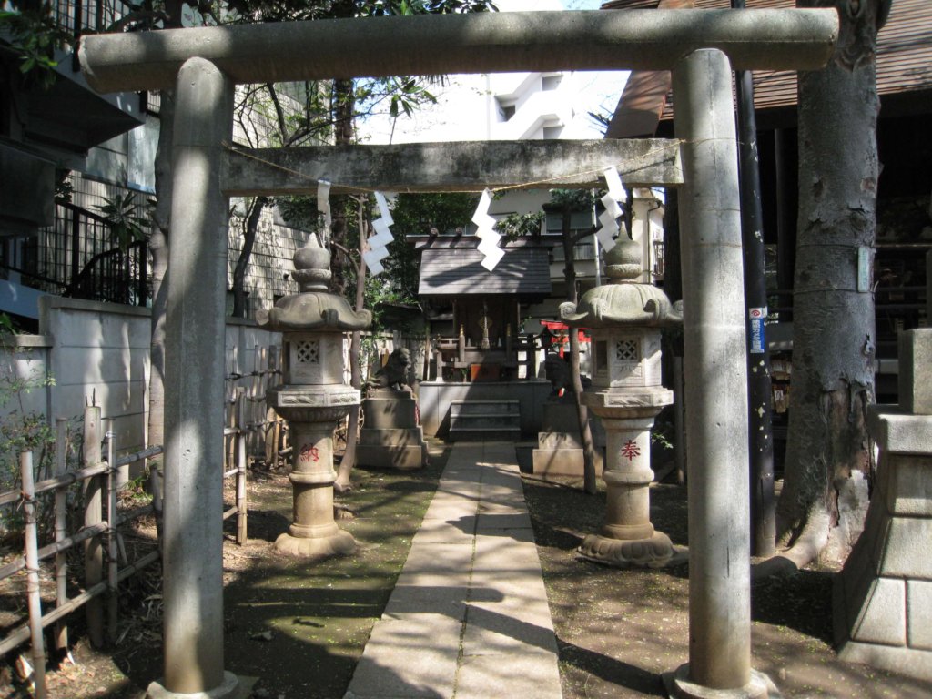 氷川神社 気象神社 鳥居