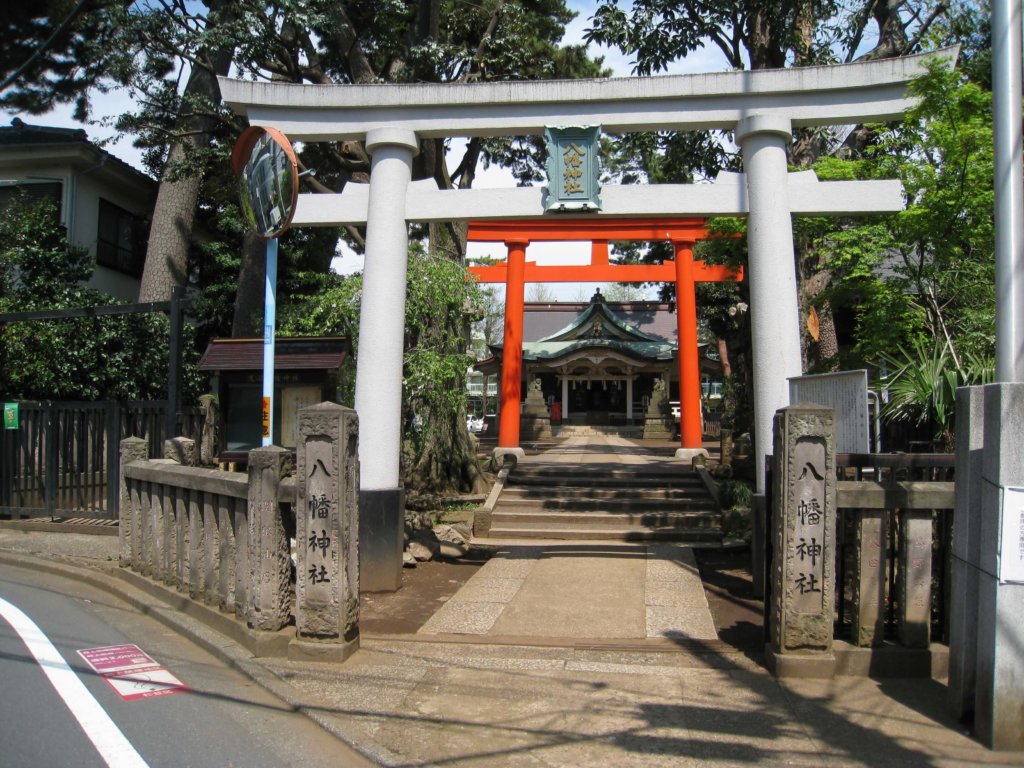 天沼八幡神社 鳥居